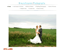 Tablet Screenshot of cbraunshausenphotography.com